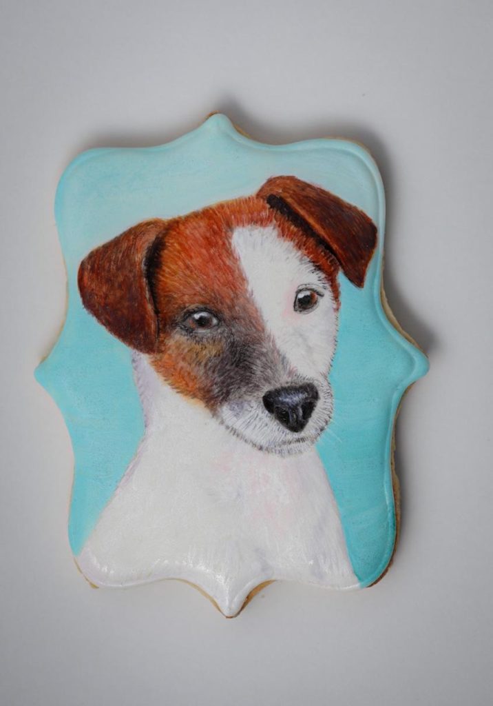 Käsinmaalatut eläinkeksit 